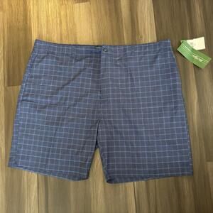 Ben Hogan Performance Men's Golf Shorts Size 50 Blue Checkered